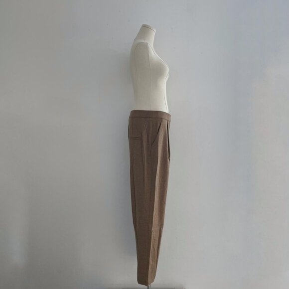 Veronica Beard Netta Wool Blend Trousers in Heather Russet | Women’s Size 6 - Picture 4 of 5